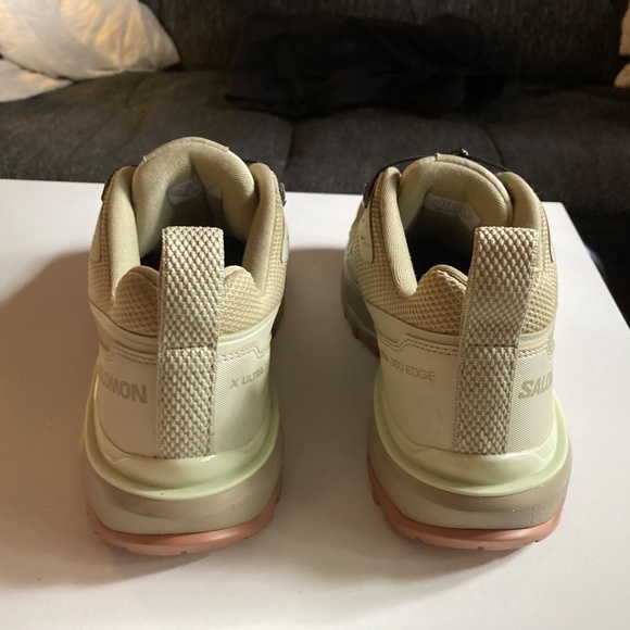 Salomon X Ultra 360 Edge Size 9 Mens Slate Green / Alfalfa / Transparent Yellow - Picture 8 of 11